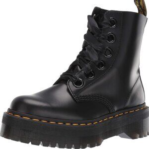 New in Box - Dr. Martens Molly Patent Leather Combat Boots